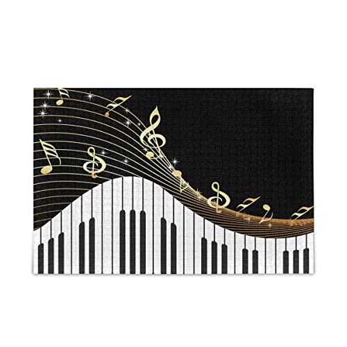 Golden Musical Notes