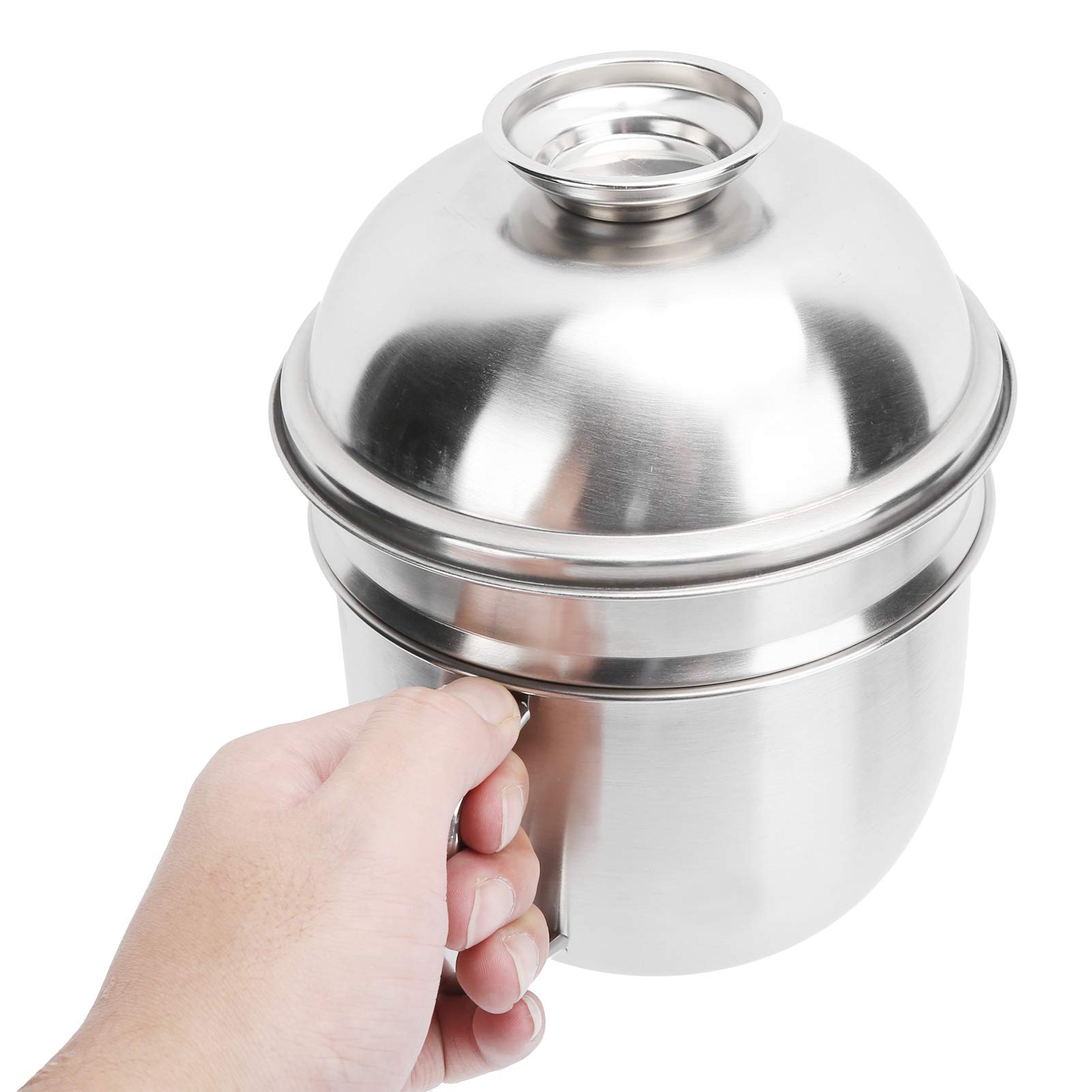 Premium Stainless Steel Double Layer Lunch Box - Insulated Fast Food Bowl with Lid for Noodles, Soup & Meal Prep | Ideal for Office, Picnic & Travel