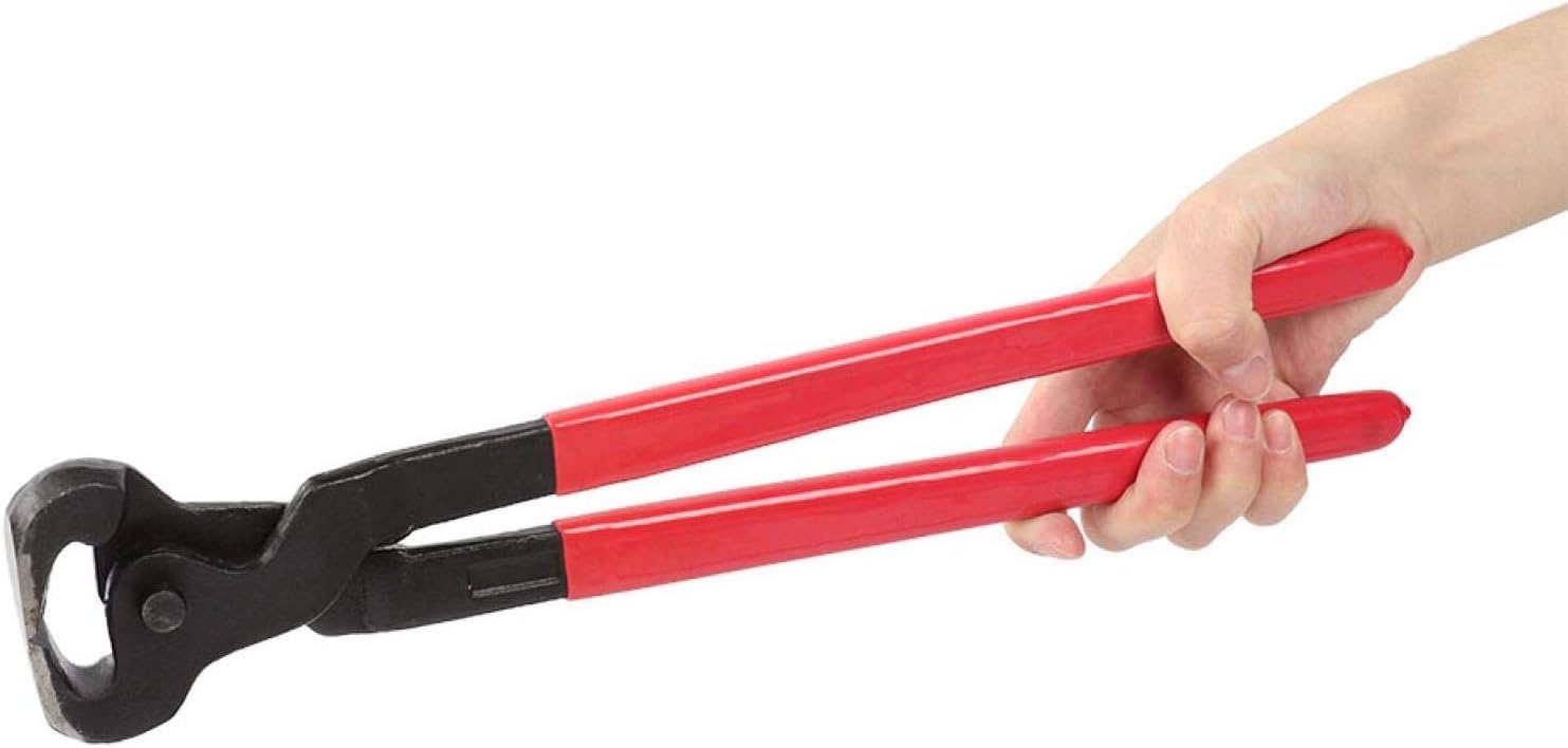 Professional Farrier Hoof Nipper - Heavy Duty Horse & Donkey Hoof Trimming Tool Kit for Equine Care | Perfect for Stable Grooming, Veterinary Use, and Livestock Maintenance