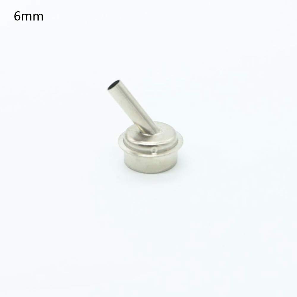 4PCS Hot Air Gun Nozzle Set for Quick 861DW & TR1300A - Compatible with Microscope A8 A9 CPU Blade Fly Line (45 Degrees, Sizes 4 6 7 9) - Perfect for Electronics Repair, Soldering & PCB Work