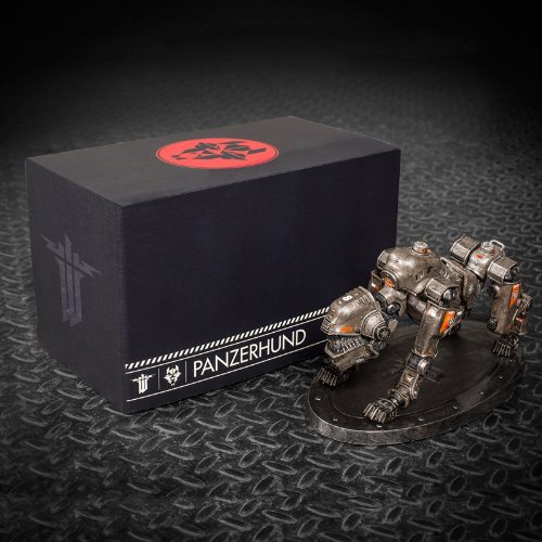 Wolfenstein: The New Order Panzerhund Edition - Collectible Statue (No Game Included) - Perfect for Gaming Fans & Collectors