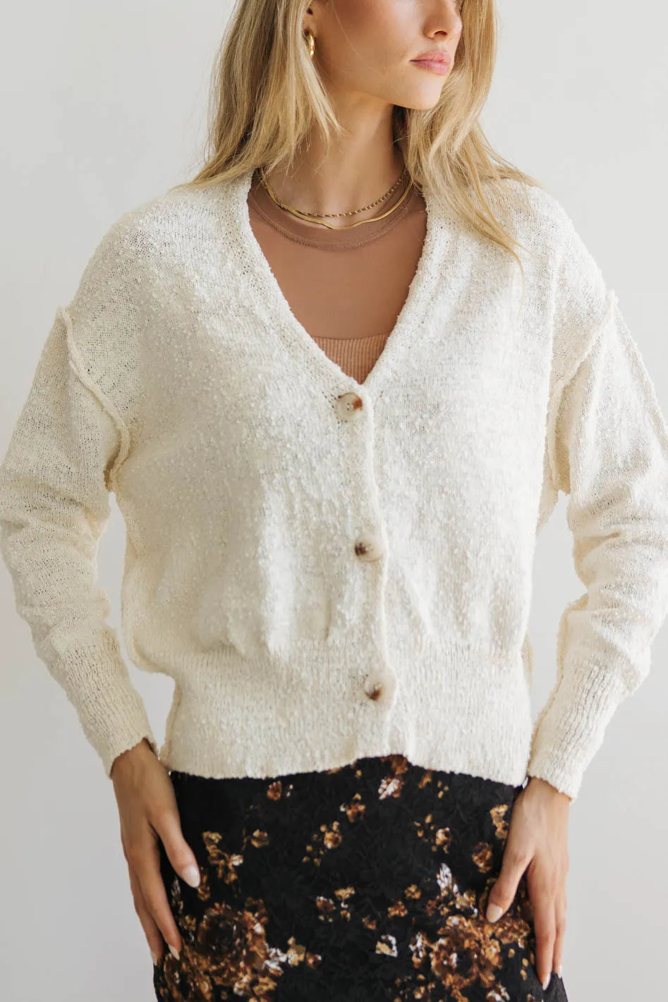 Ianthe Knit Cardigan for Women - Cozy Long Sleeve Open Front Sweater | Perfect for Fall, Winter & Layering | FINAL SALE