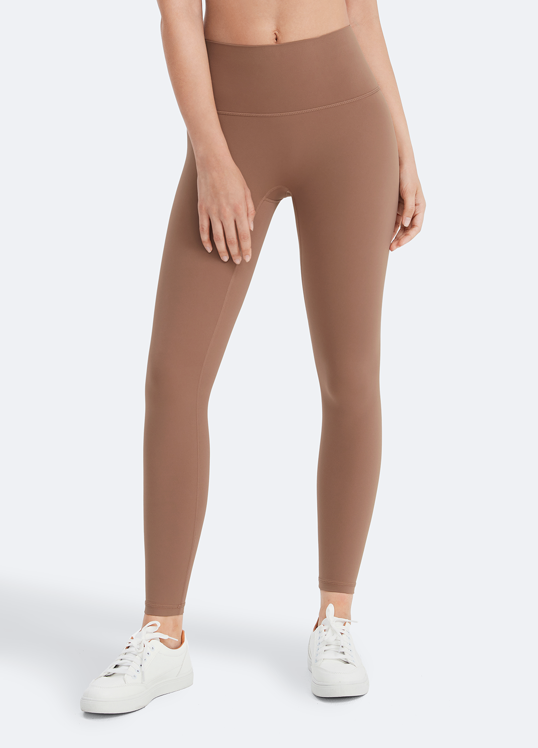 Women's High Waisted Casual Fit Leggings - Soft Stretchy Yoga Pants for Workout, Running & Lounge Wear