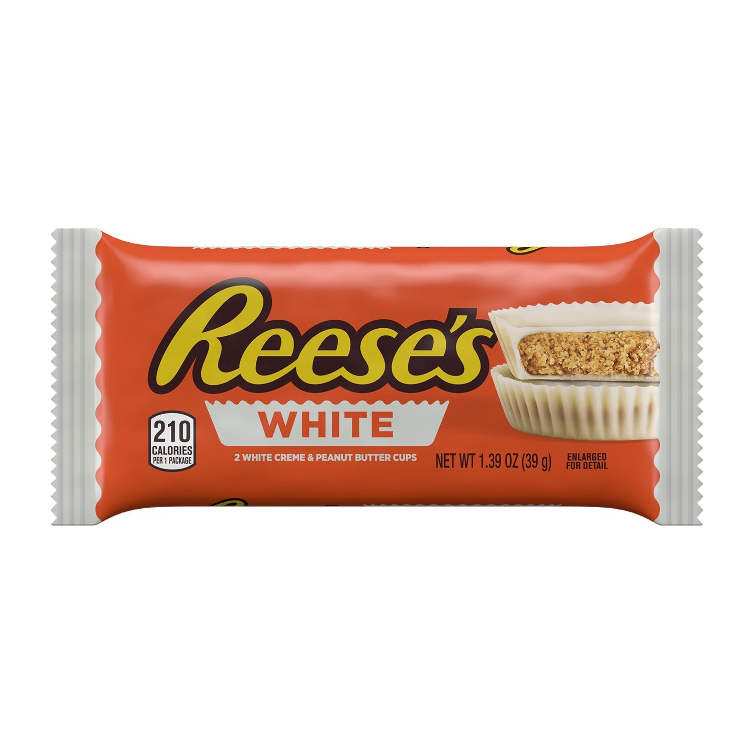 Hershey's Reese's White Chocolate Peanut Butter Cups - 24 Count Box | Bulk Candy for Parties, Halloween Treats & Office Snacks