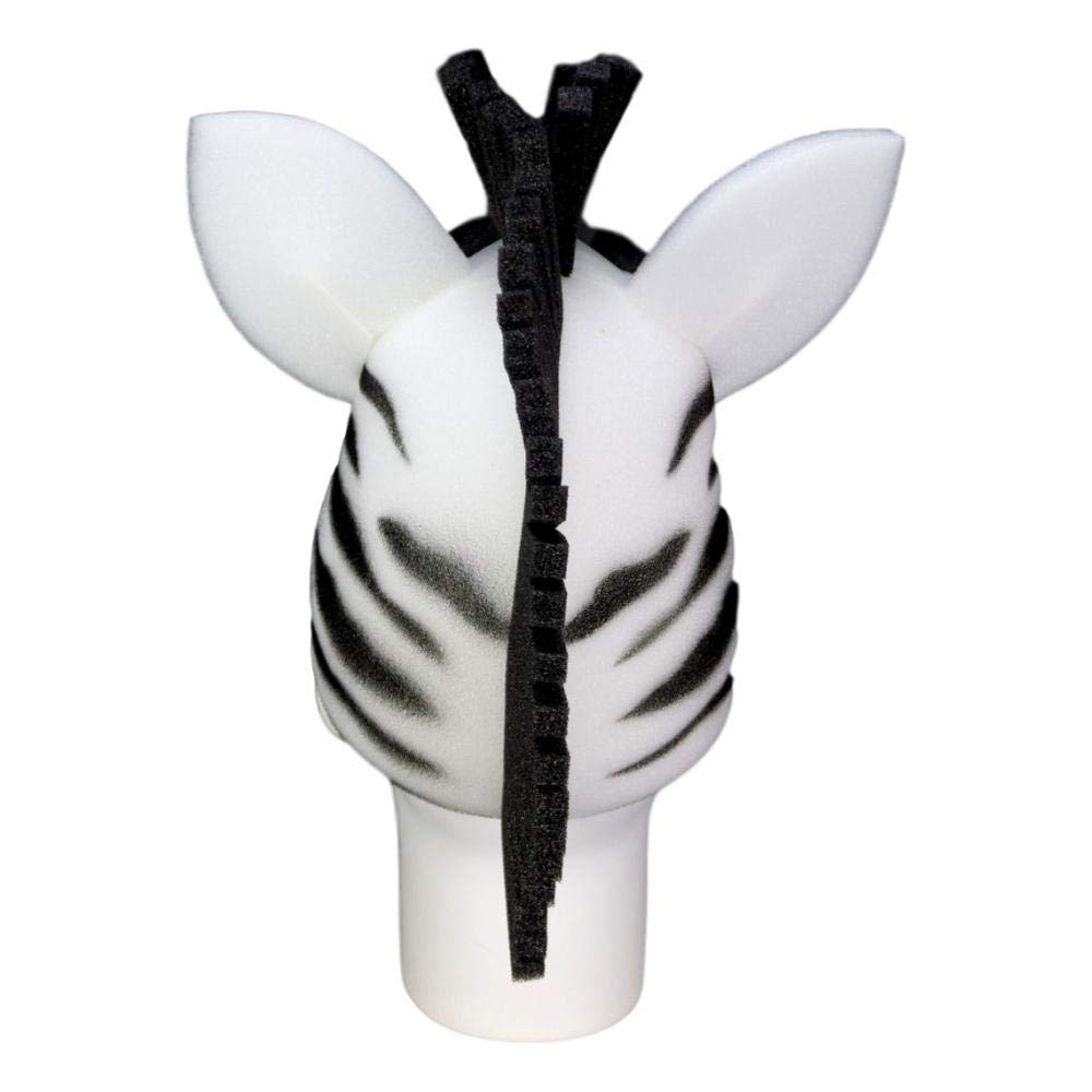Zebra Foam Party Hat - Handmade Safari Zebra Costume Hat for Wild Animal Theme Parties, Halloween & Festive Celebrations | Fun Zebra Art Hat for Adults & Kids