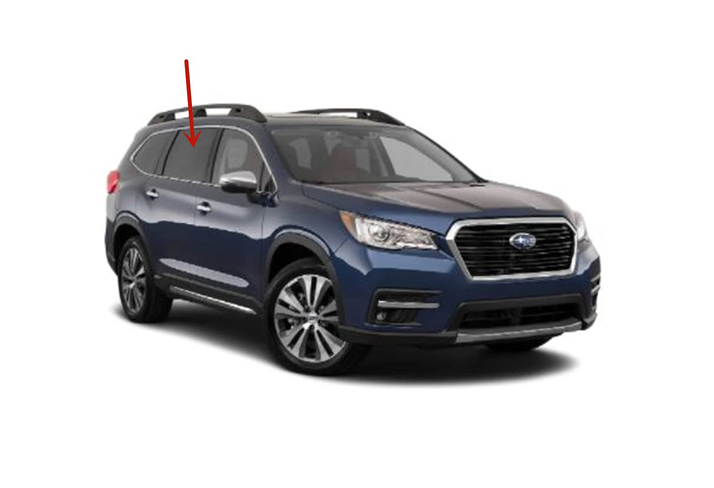 2019-2024 Subaru Ascent Passenger Side Rear Door Privacy Window Glass | OEM Replacement | Enhanced UV Protection & Privacy for Family Road Trips