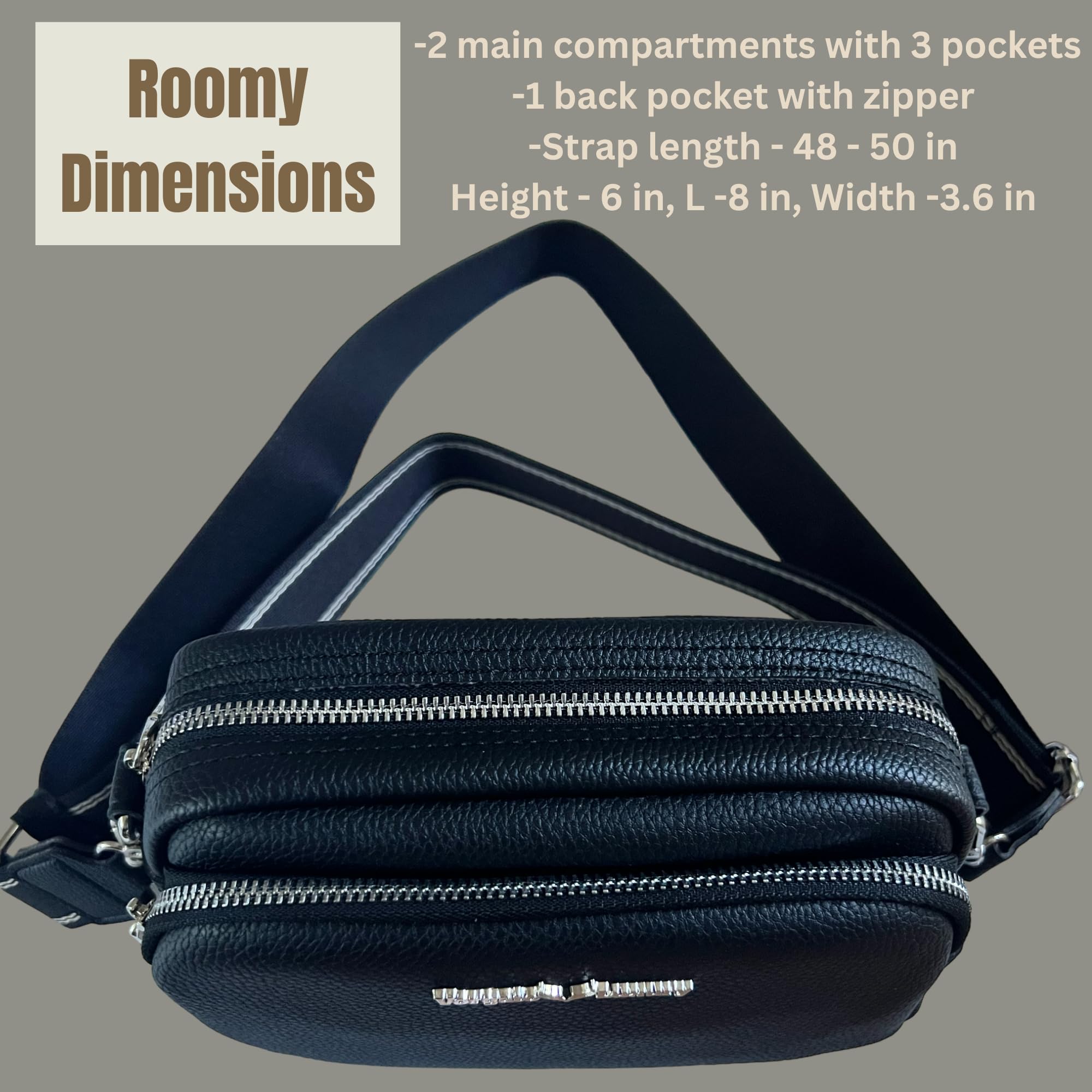 Stylish Women's Shoulder Bag - Crossbody Purse & Small Handbag for Everyday Use, Travel & Shopping