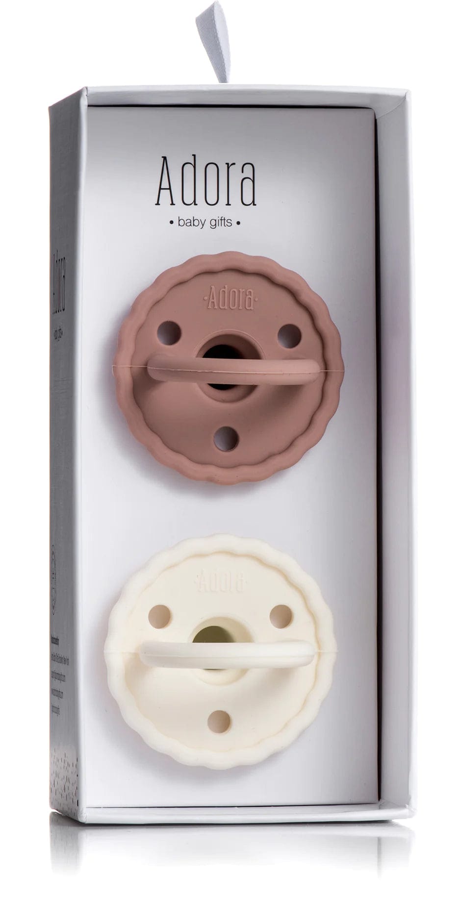 Adora Scalloped Pacifier - BPA-Free Baby Soother for Newborns & Infants - Perfect for Sleep, Travel & Comfort