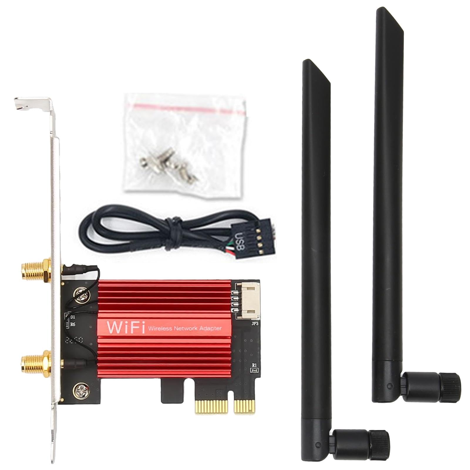 High-Speed WiFi Card - Internal Wireless Network Adapter for PC, Stable & Fast Internet Connection - Perfect for HD Video Streaming & Online Gaming