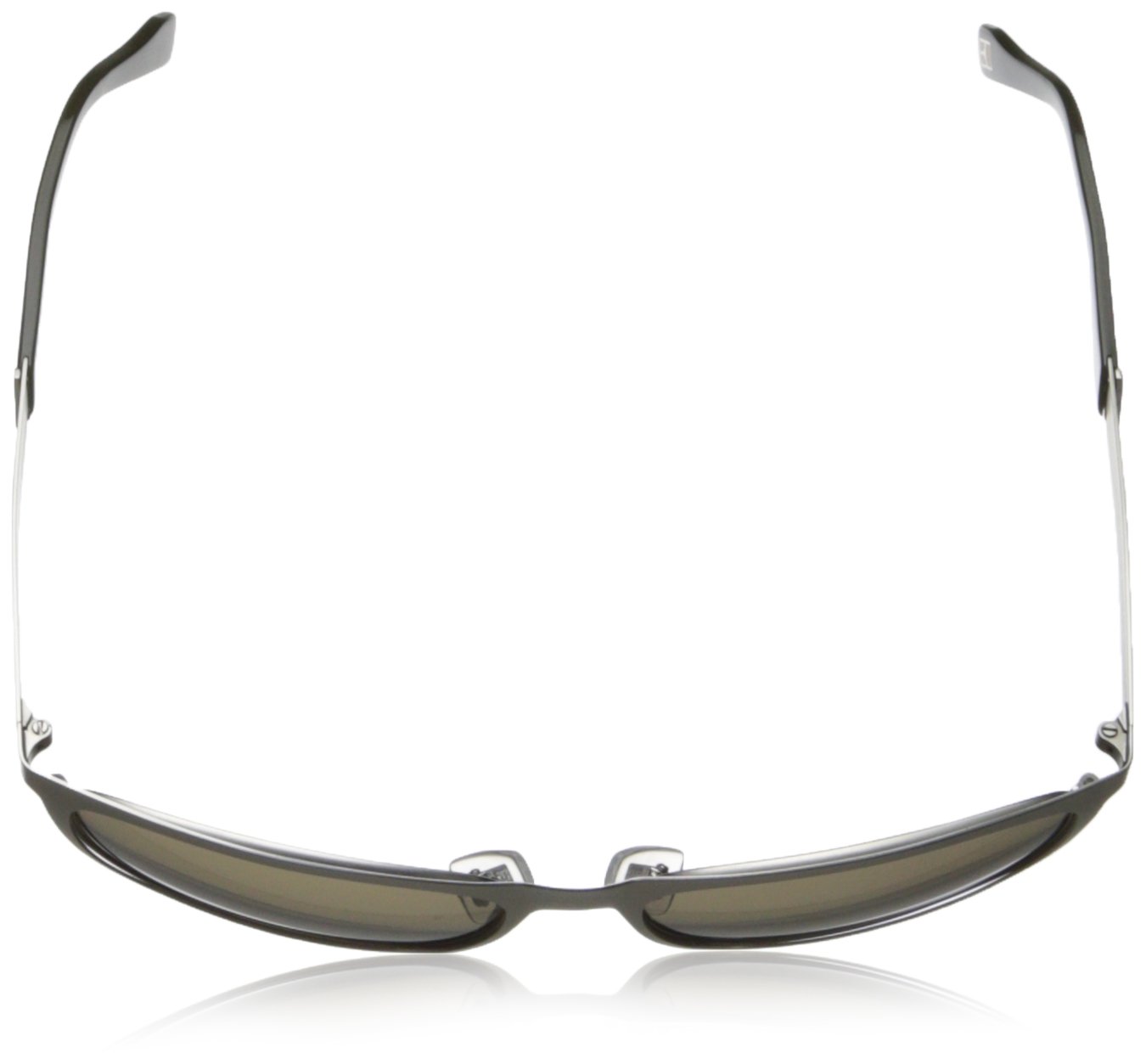 BOSS by Hugo Boss Men's 0096/S Rectangular Sunglasses - Matte Ruthenium Frame, 57mm UV Protection - Perfect for Driving, Outdoor Activities & Fashion Statement
