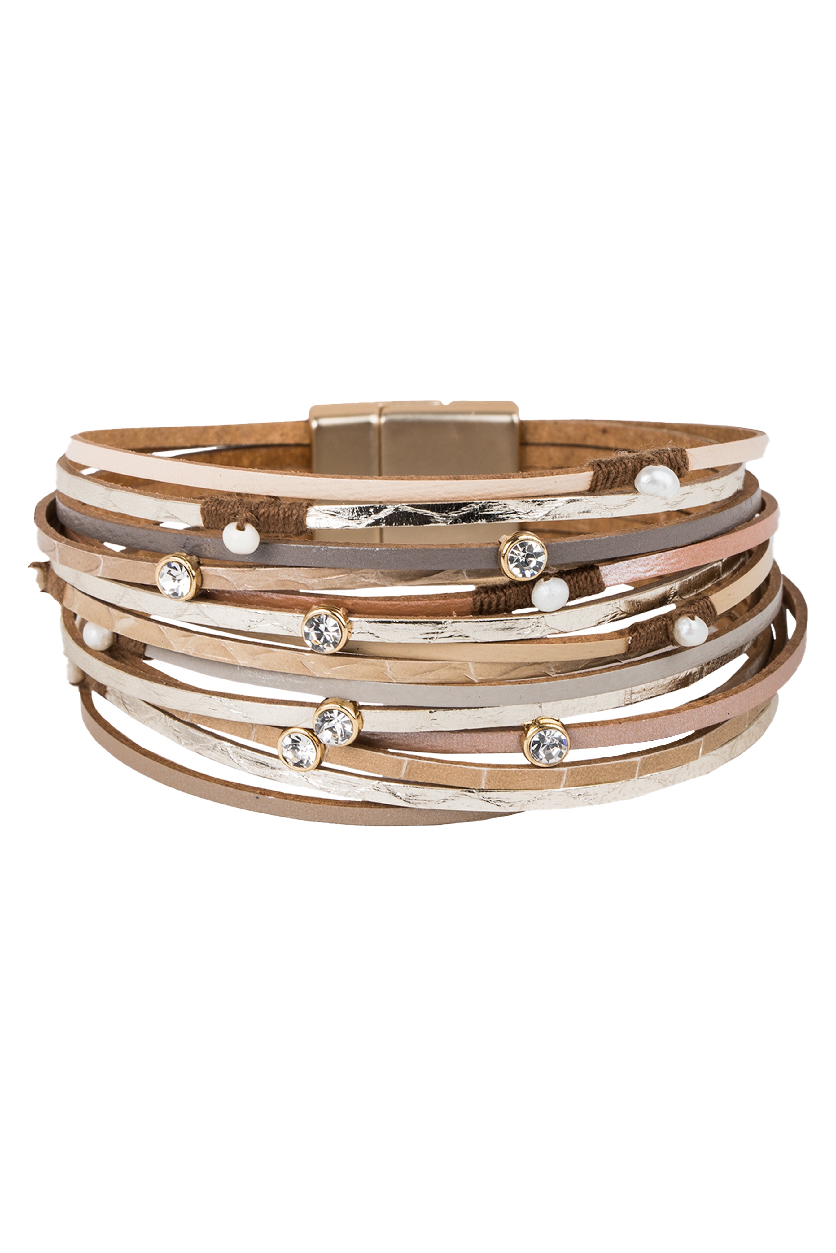 Vibrant Leather Multi Strand Bracelet for Women - Stylish Boho Handmade Jewelry Gift for Everyday Wear & Special Occasions