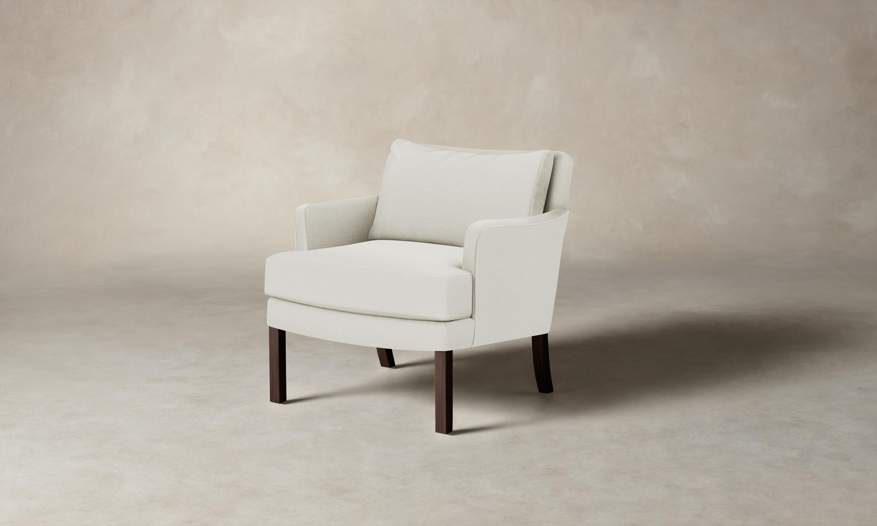 Kaye Chair - Premium Performance Woven Chenille Lace Upholstered Accent Chair for Living Room, Bedroom & Office - Comfortable Modern Seating with Elegant Design