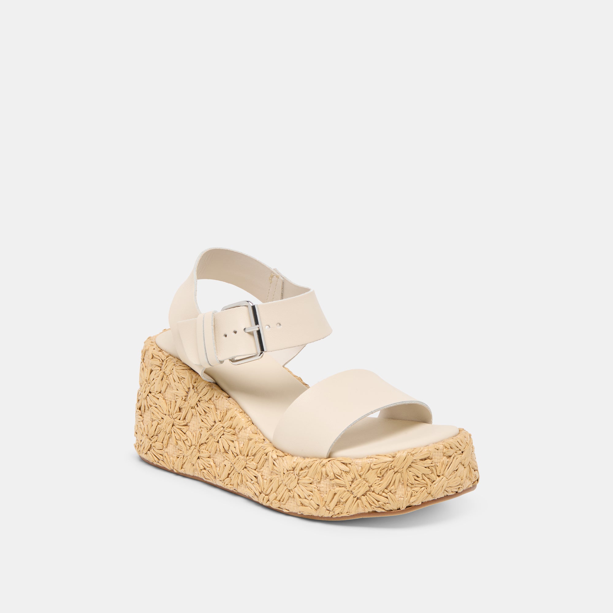 AURI Women's Wedge Sandals - Genuine Bone Leather Comfortable Heels for Summer | Perfect for Beach, Vacation, and Casual Outings
