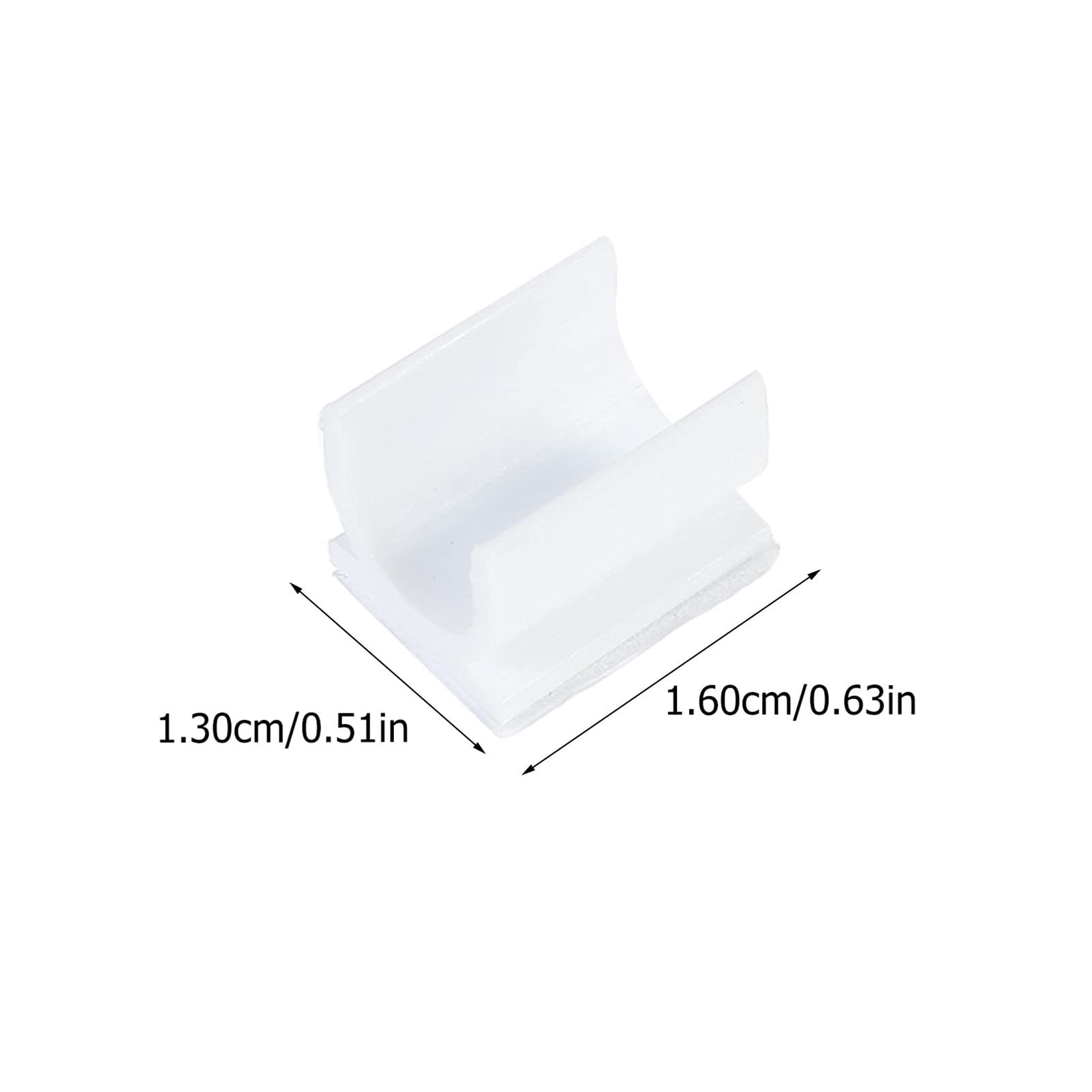 100Pcs Self-Adhesive Whiteboard Pen Clips & Holders - Strong Magnetic Fridge Organizer for Bulletin Boards, Erase Boards, Walls - Perfect for Office, Classroom, Home Organization (White)