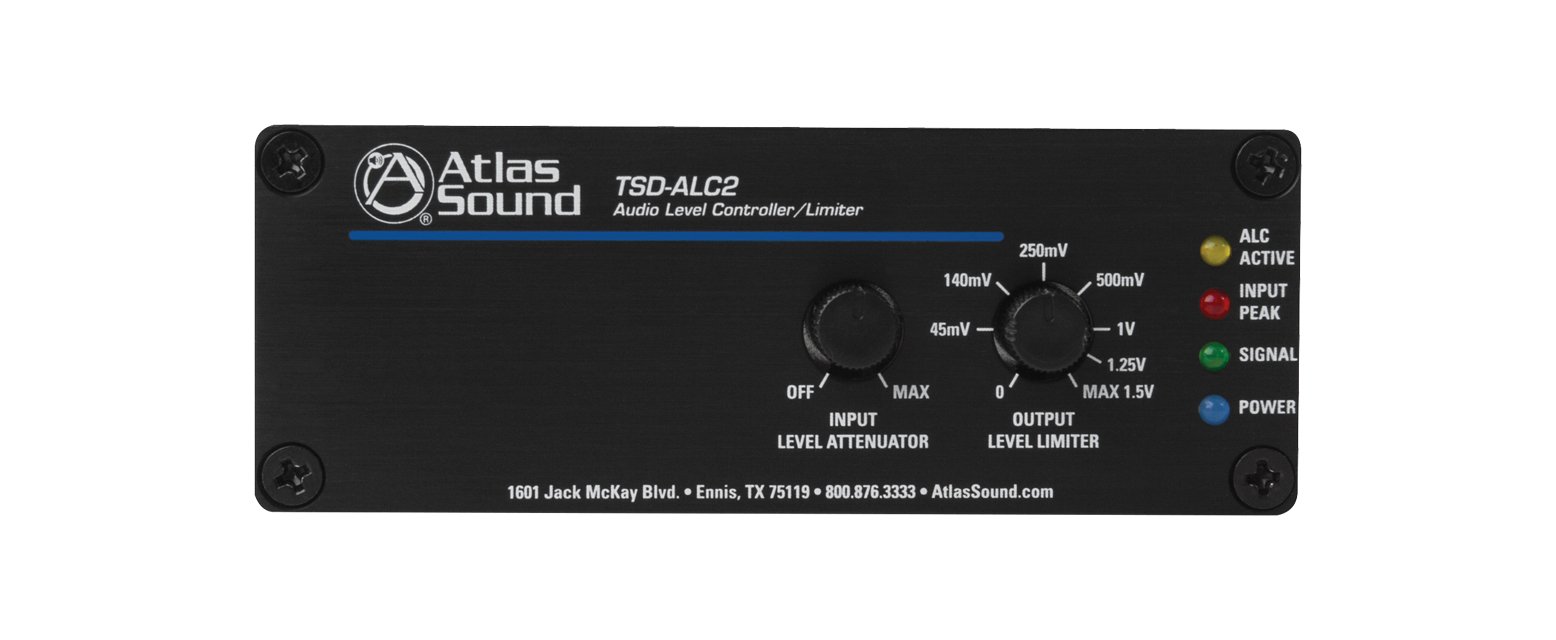Atlas Sound Audio Level Controller Limiter - Professional Volume Control Device for Studio & Live Sound - Perfect for DJs, Musicians, and Audio Engineers