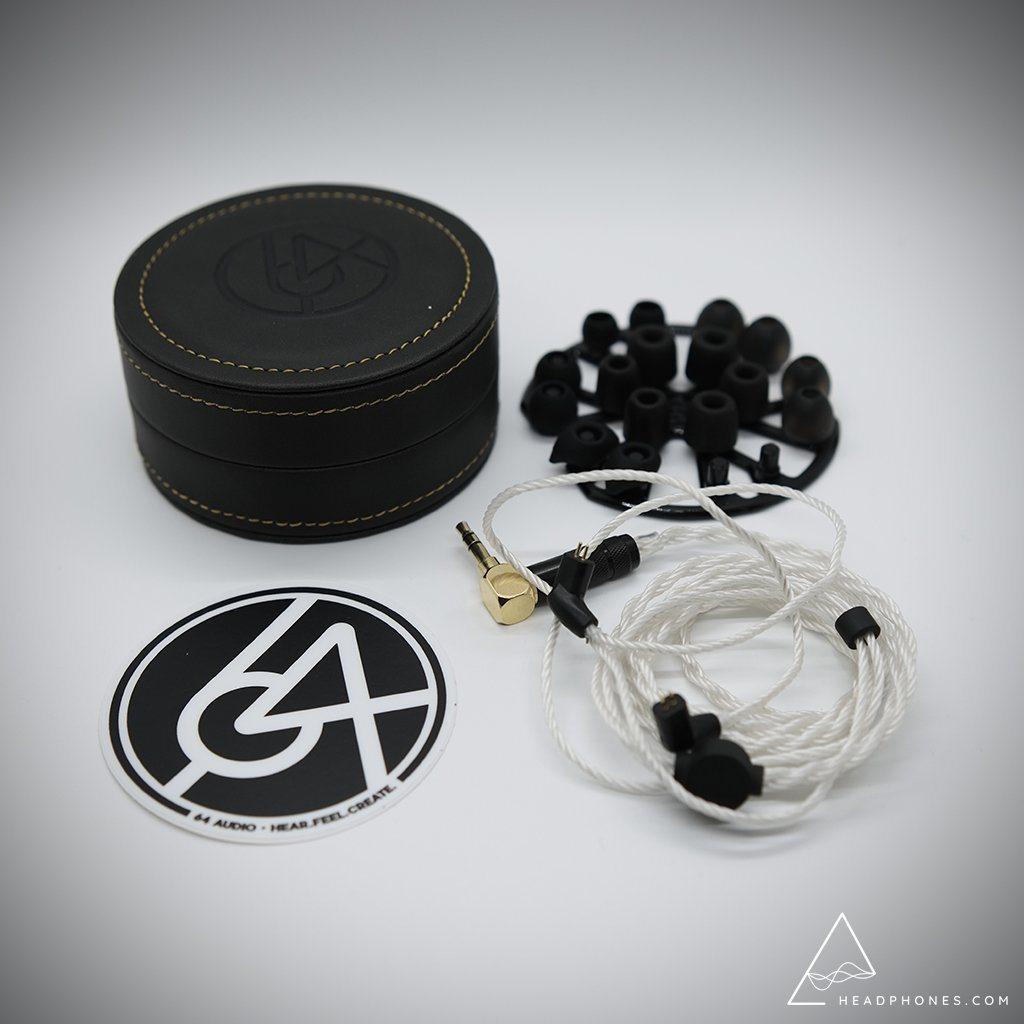 64 Audio U18S Premium In-Ear Headphones with Open Box - Perfect for Audiophiles, Musicians & Studio Recording