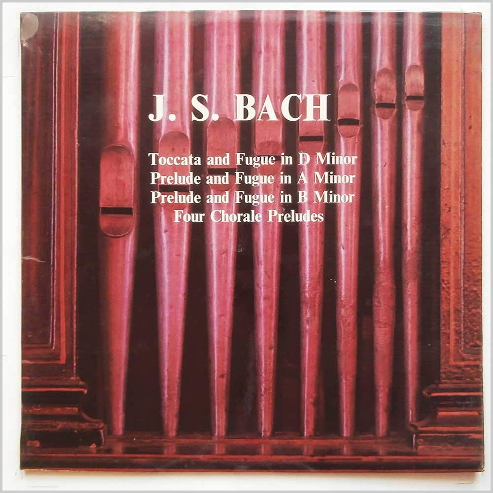 T 327 FLOR PEETERS Bach Organ Works LP - Classic Organ Music for Relaxation, Study & Church Services
