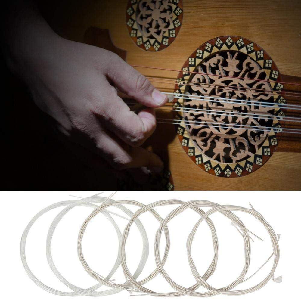 Premium Oud Strings Set - 11 Nylon & Silver-Plated Copper Alloy Strings for Oud Accessories | Perfect for Oud Players, Musicians & Middle Eastern Instrument Enthusiasts | Ideal for Performances, Practice & Studio Recording
