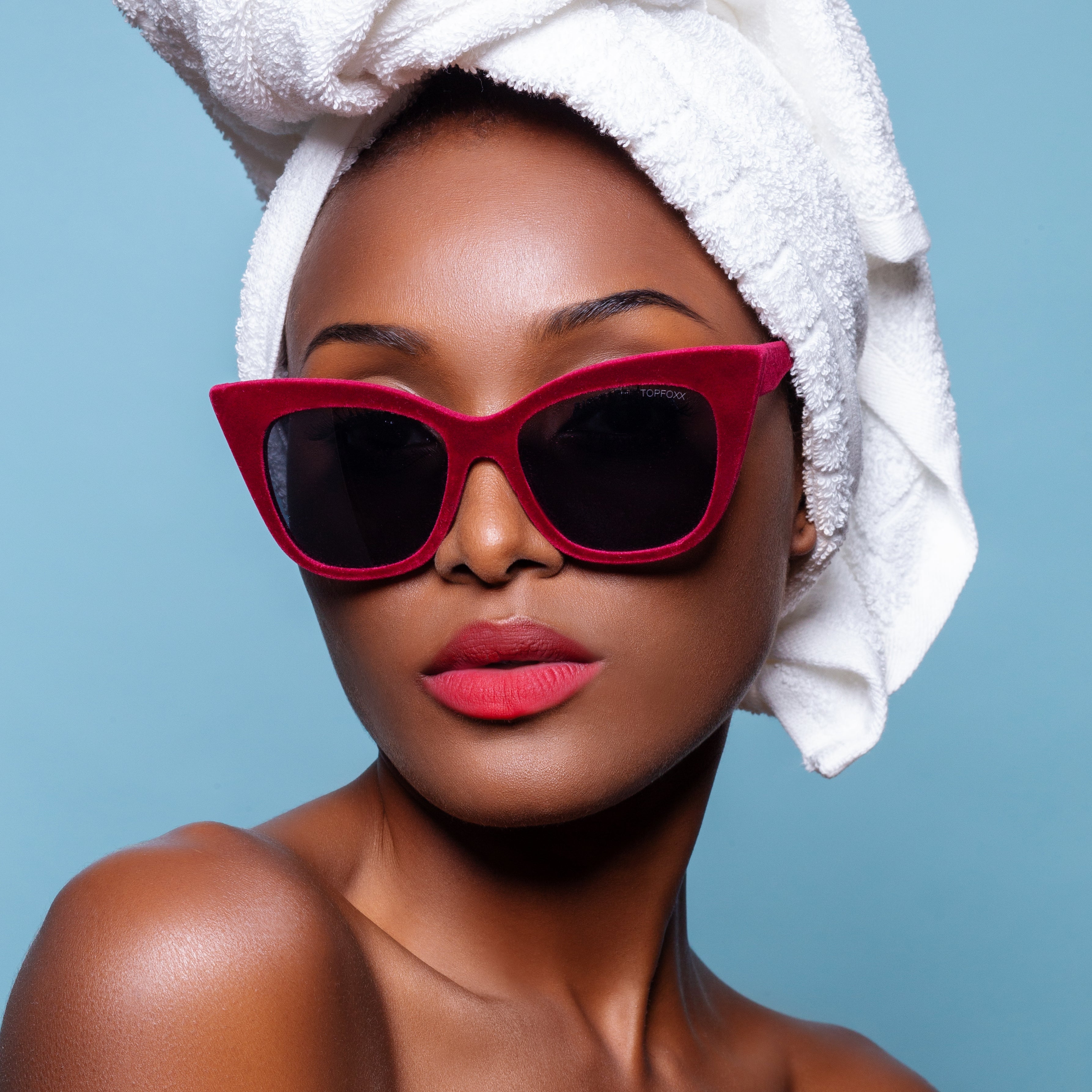 Venice Red Velvet Prescription Glasses - Stylish & Comfortable Eyewear for Women & Men | Perfect for Reading, Driving & Daily Use