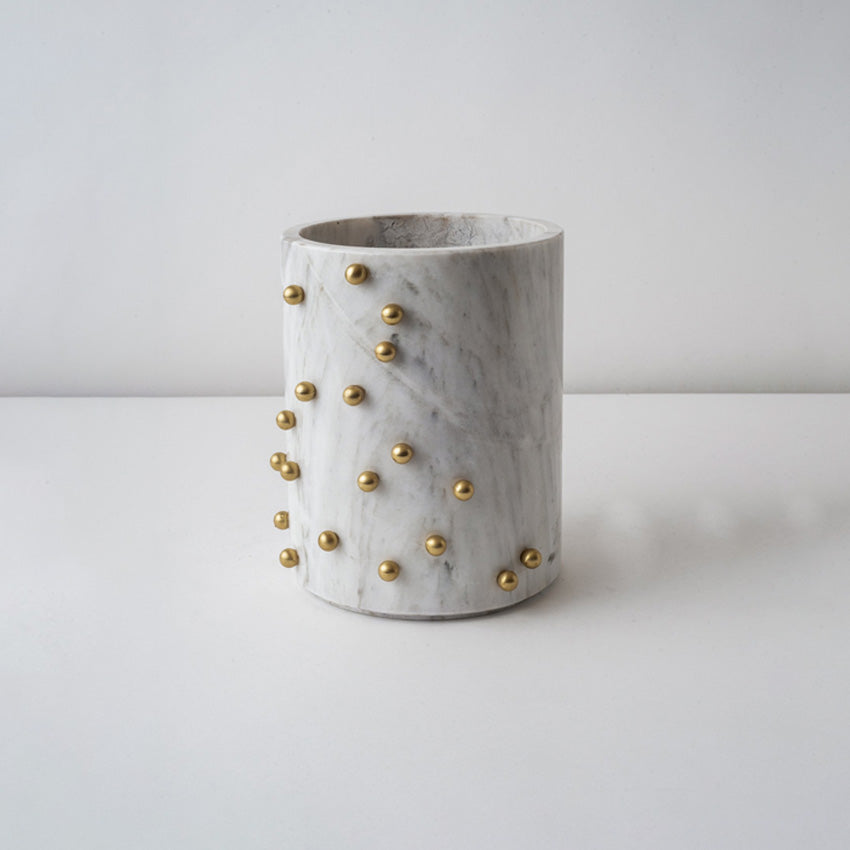 CDMX Design | Bruci Confetti Collection Vase - Handmade Ceramic Home Decor for Modern Living Rooms, Wedding Centerpieces & Boho Chic Interiors