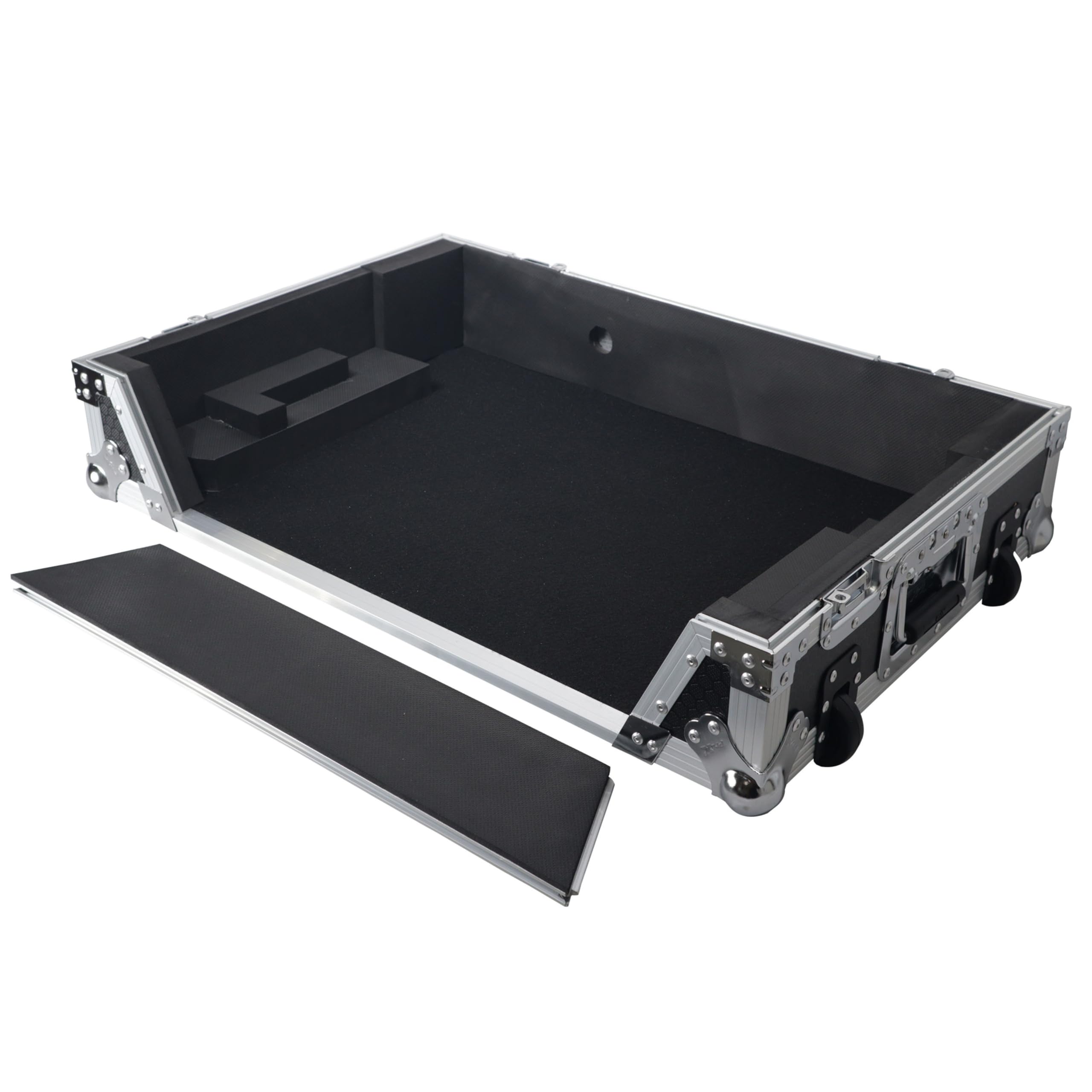 ProX XS-RANEONE W Heavy Duty Flight Case for RANE ONE DJ Controller - 1U Rack Space & Wheels Included - Perfect for DJ Gigs, Studio Use & Equipment Transport