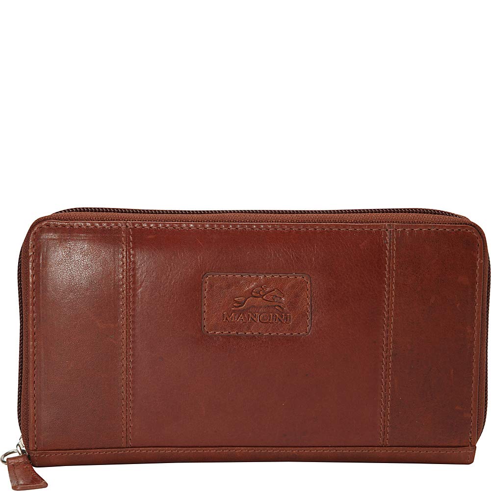 Casablanca Collection RFID Blocking Clutch Wallet for Women - Medium Size | Secure & Stylish for Travel, Shopping & Night Out