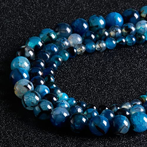 Blue Dragon Vein Agate