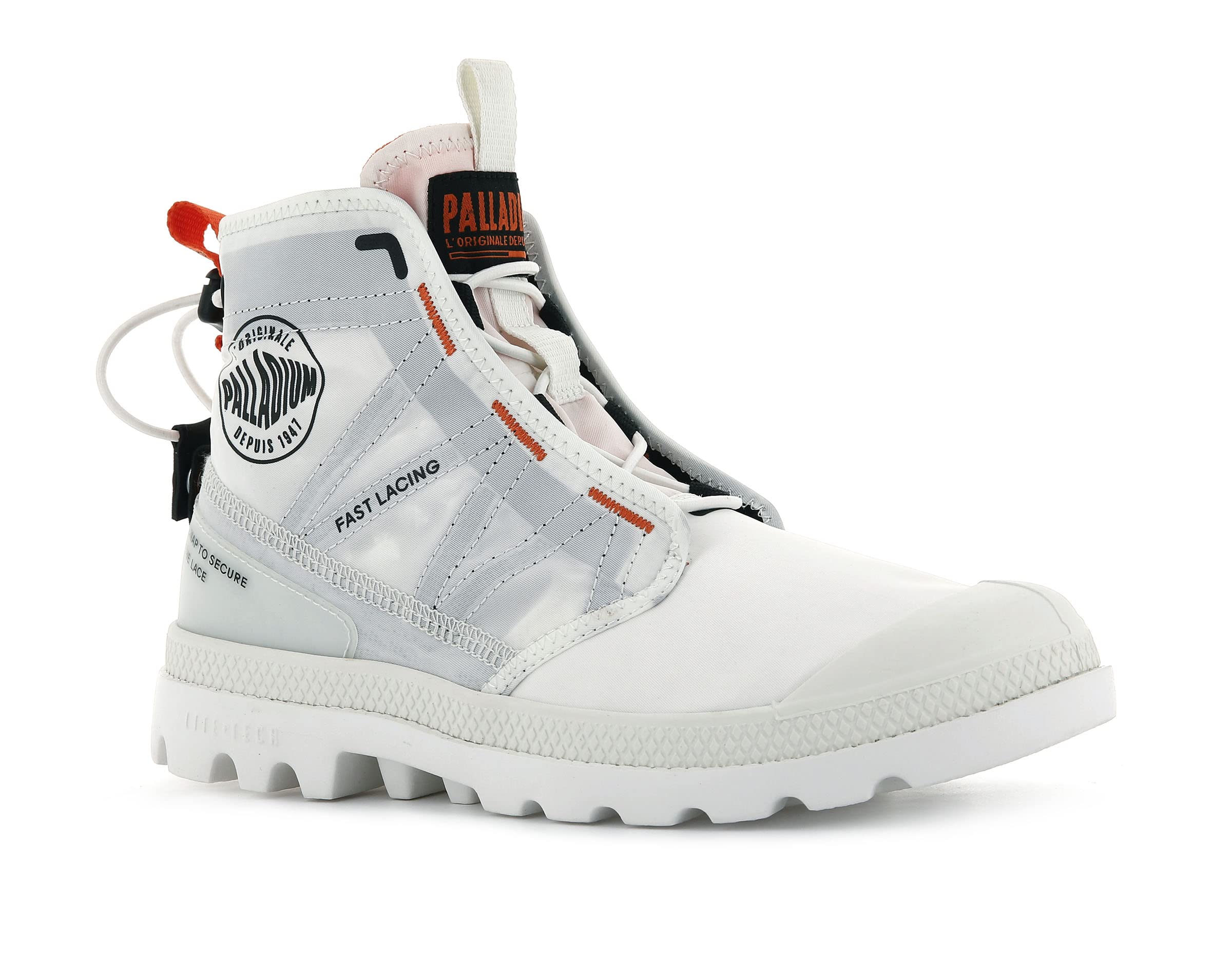 Palladium Men's Pampa Travel Lite Boot - Lightweight Waterproof Hiking Shoes for Outdoor Adventures, Travel & Casual Wear