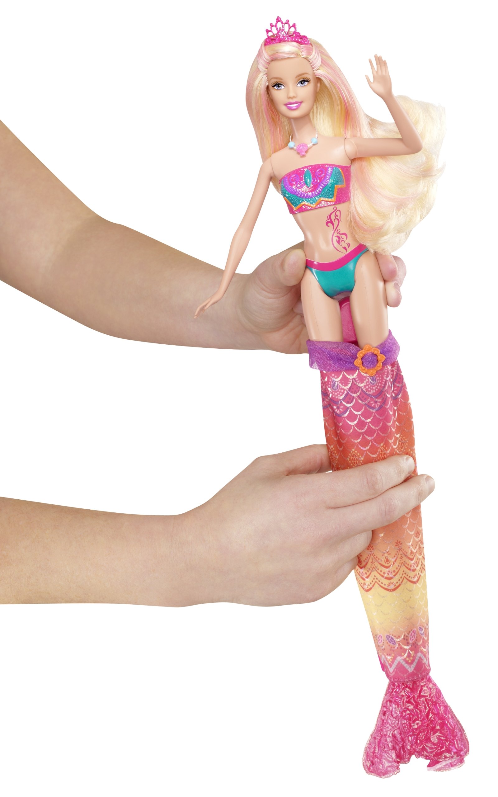 Barbie in A Mermaid Tale 2 Merliah Transforming Doll - Magical Mermaid Toy for Kids with Color-Changing Tail | Perfect for Pretend Play, Birthday Gifts & Collectibles