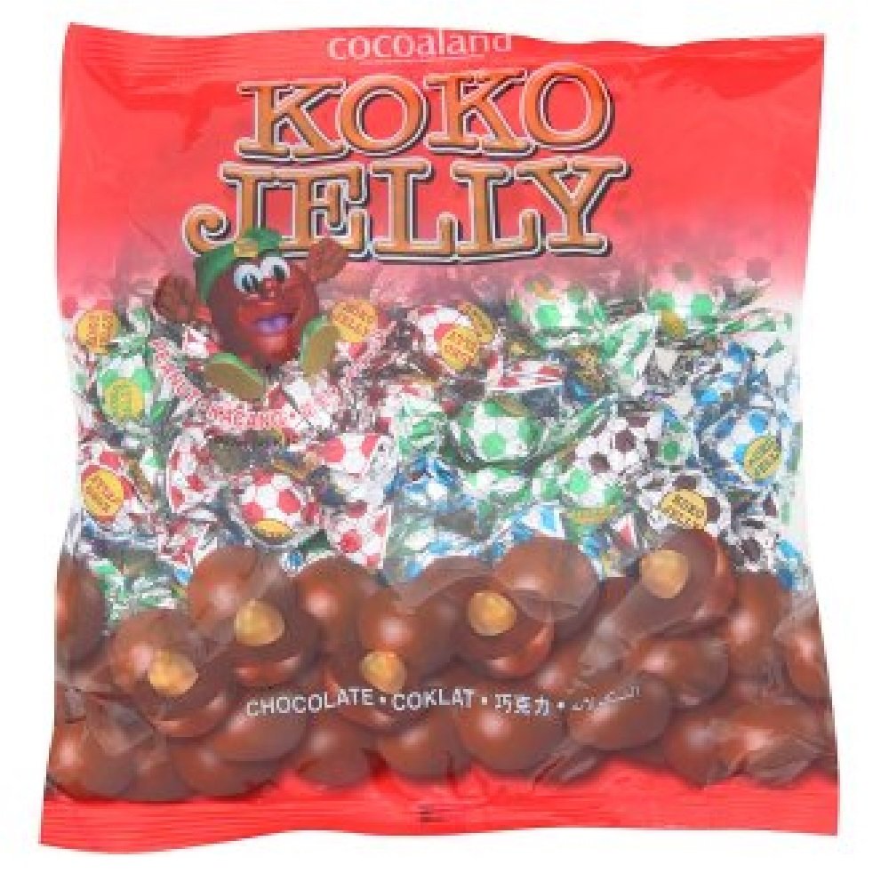 Premium Cocoaland Koko Jelly Chocolate 45g (9 Pack) - Delicious Coconut Jelly Filled Chocolates for Gifts, Parties & Snacking