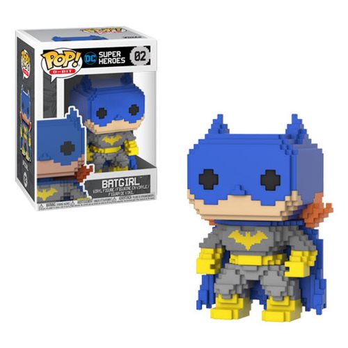 8 Bit Pop! Vinyl Figure - Classic Batgirl Collectible Toy [2 Pack] for Gaming Room Decor & DC Comics Fans Collection