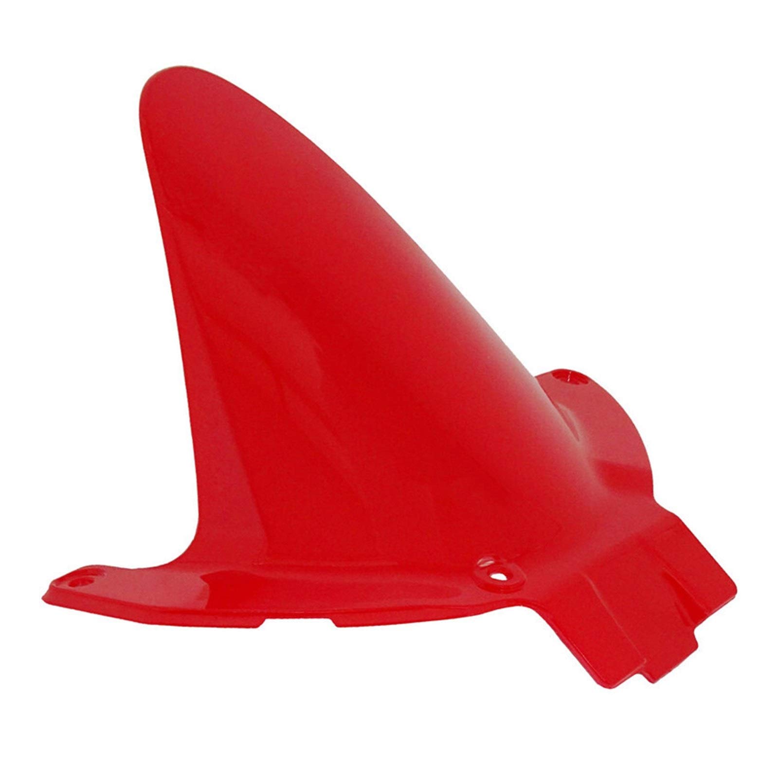 Honda CBR600RR Rear Fender Mudguard - Red Motorcycle Wheel Hugger Splash Guard for 2007-2012 Models | Weather Protection & Style Upgrade for Street & Track Riding