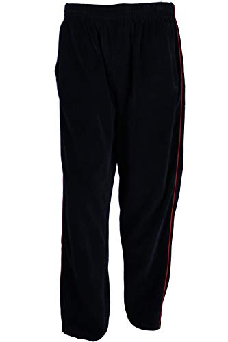 Black W/ Red Piping