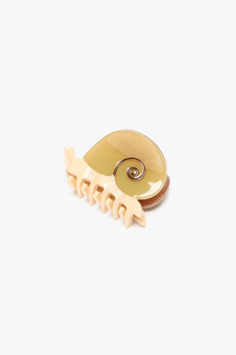 Mini Snail Hair Claw Clip - Non-Slip Grip for Women & Girls - Perfect for Ponytails, Buns & Updos - Great for Everyday, Workout & Party Hairstyles