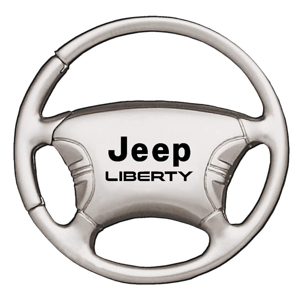 Jeep Liberty Steering Wheel Keychain - Durable Car Keychain for Jeep Liberty - Perfect Gift for Jeep Lovers & Off-Road Enthusiasts - Use for Keys, Backpacks, or Jeep Accessories