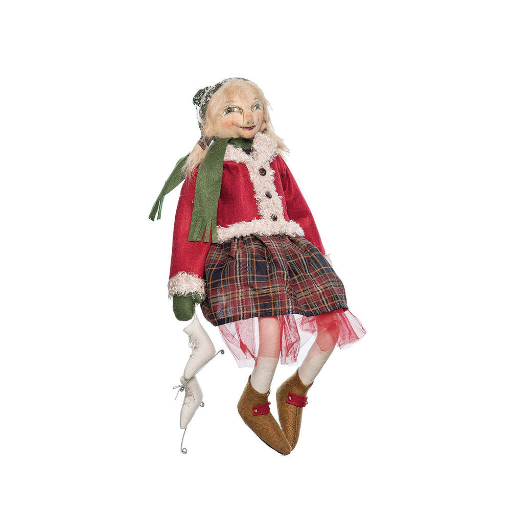 Joe Spencer Ariana Gathered Traditions Art Doll - Handcrafted Collectible Figurine for Home Decor, Gift Giving & Display Collections