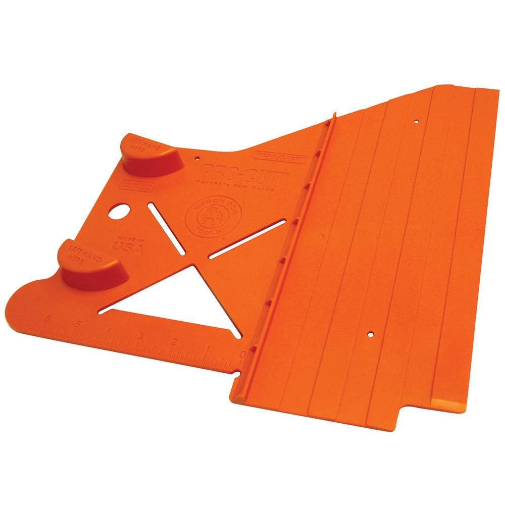 Bench Dog 10-019 ProCut Portable Circular Saw Crosscut Guide - Precision Woodworking Tool for DIY Projects & Professional Use - Perfect for Cutting Plywood, MDF, and Hardwood Boards