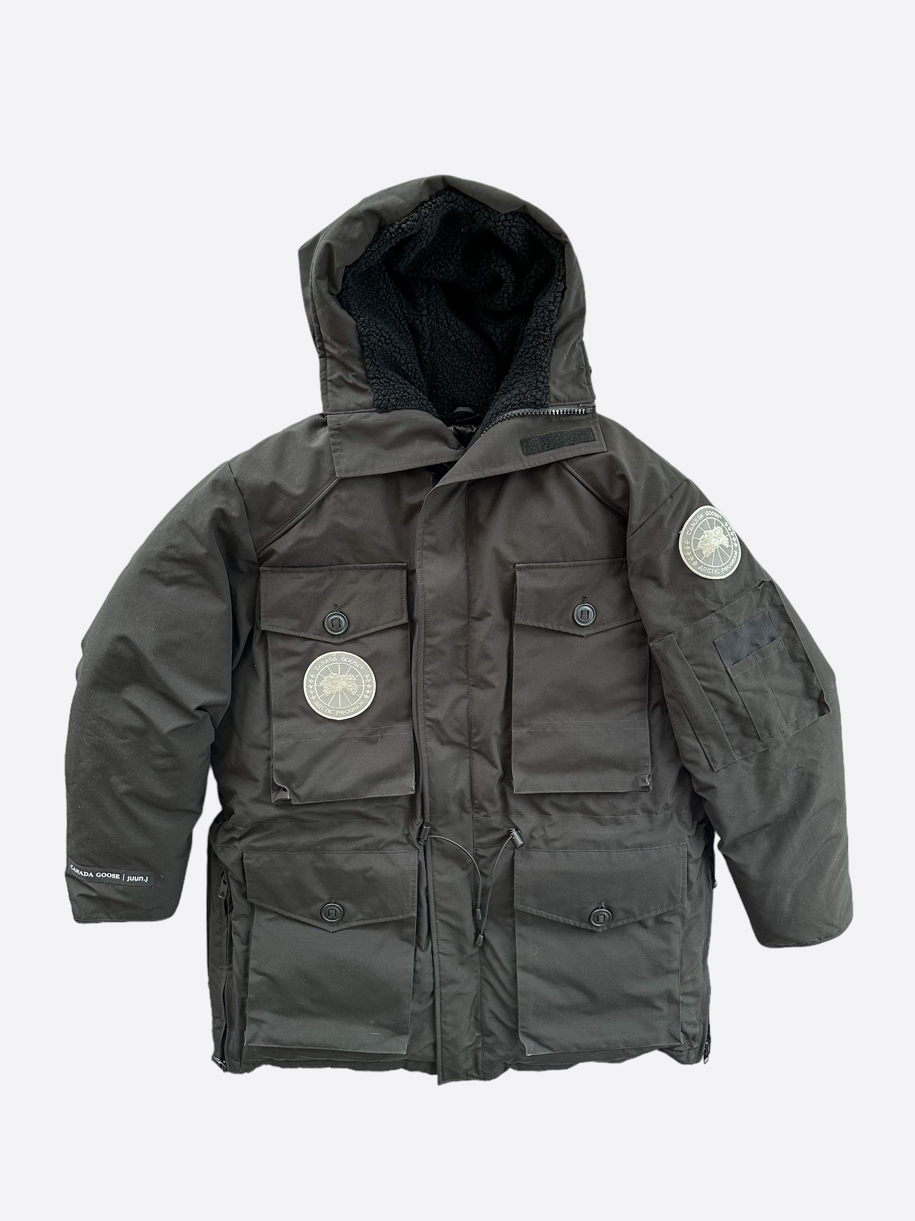 Canada Goose Juun.J Black Expedition Men's Parka - Premium Winter Jacket for Extreme Cold Weather | Outdoor Activities, Skiing & Urban Fashion
