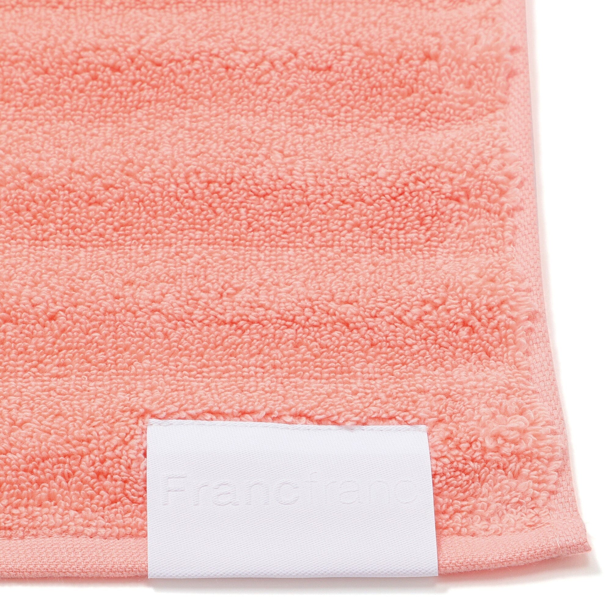 Antibacterial & Deodorizing Fluffy Wave Face Towel - Soft & Absorbent Orange Microfiber Towel for Skincare, Makeup Removal & Gym Use