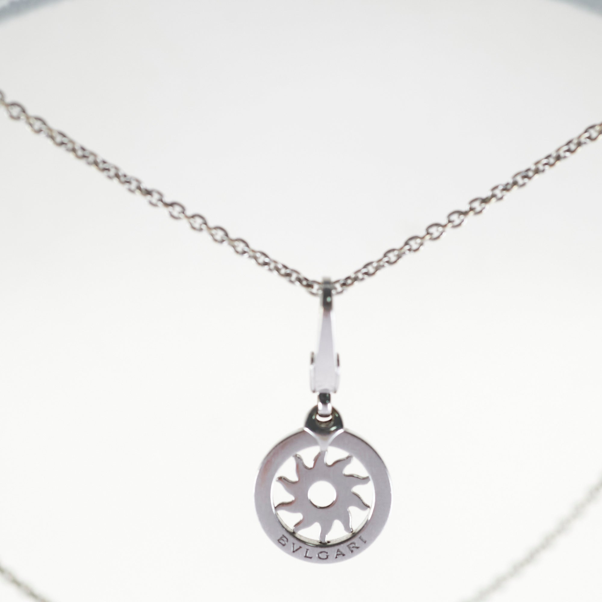 Bvlgari Todon Sun Pendant Necklace - 18K Gold Luxury Jewelry for Women, Elegant Sun Charm Necklace - Perfect for Gifts, Parties & Everyday Wear