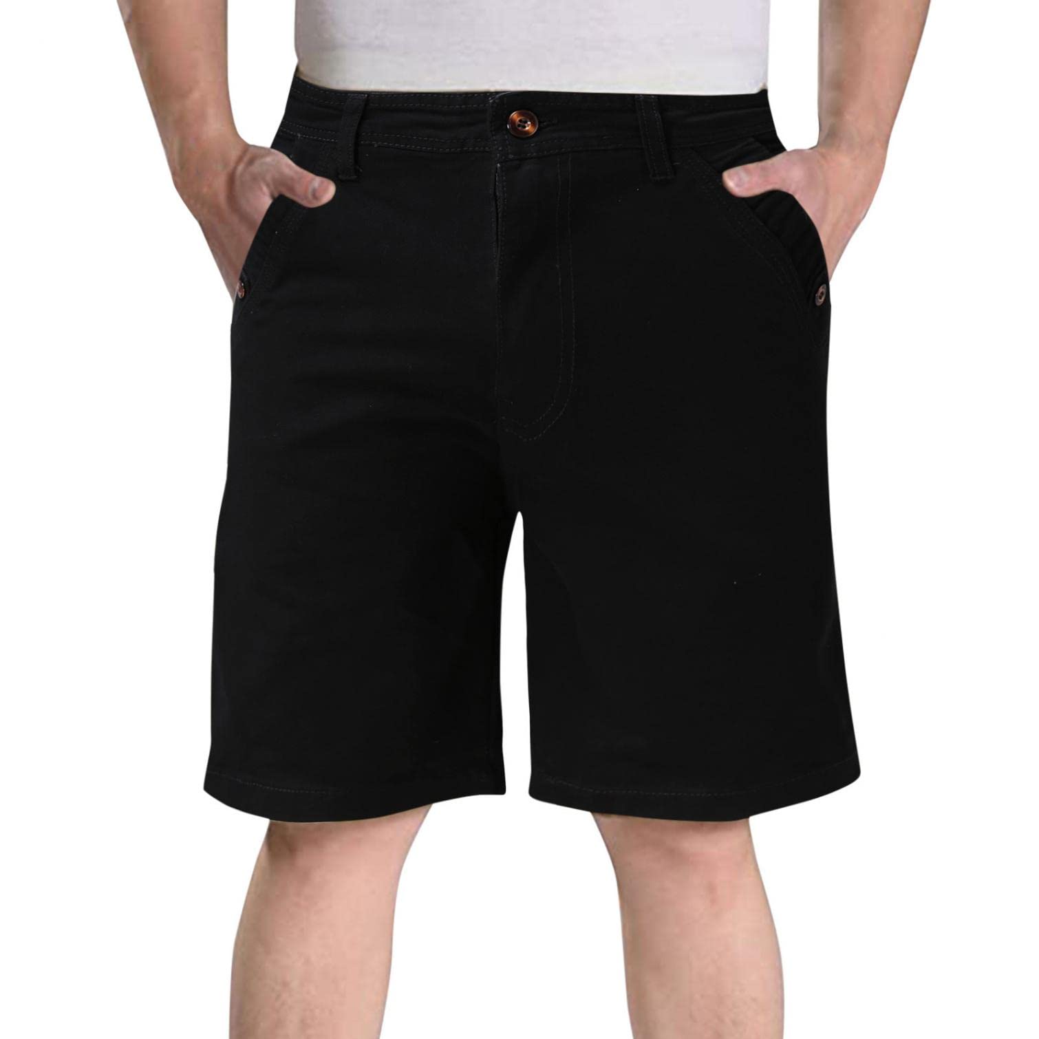 Men's Lightweight Stretch Cargo Shorts - Outdoor Hiking, Travel, Fishing & Golf Tactical Shorts for Active Lifestyle | Quick-Dry & Comfortable for Summer Adventures