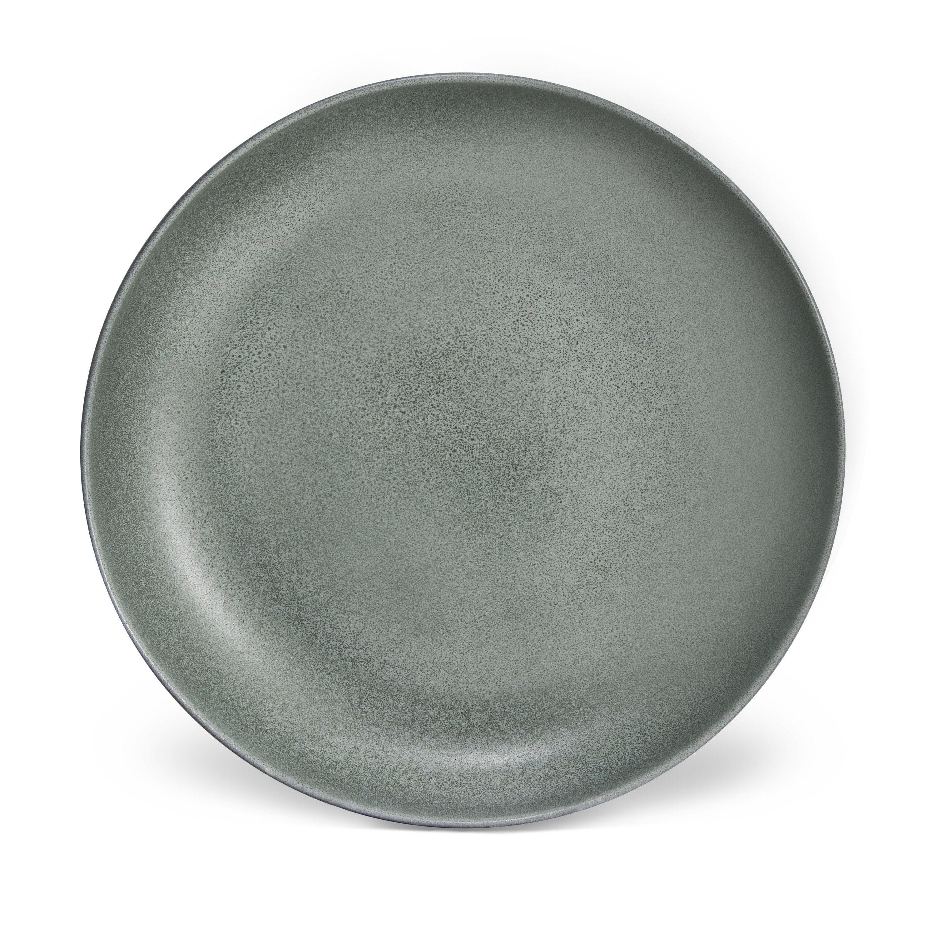Terra Coupe Bowl in Seafoam Green - Premium Ceramic Serving Bowl for Salads, Pasta & Desserts | Perfect for Dinner Parties & Home Decor