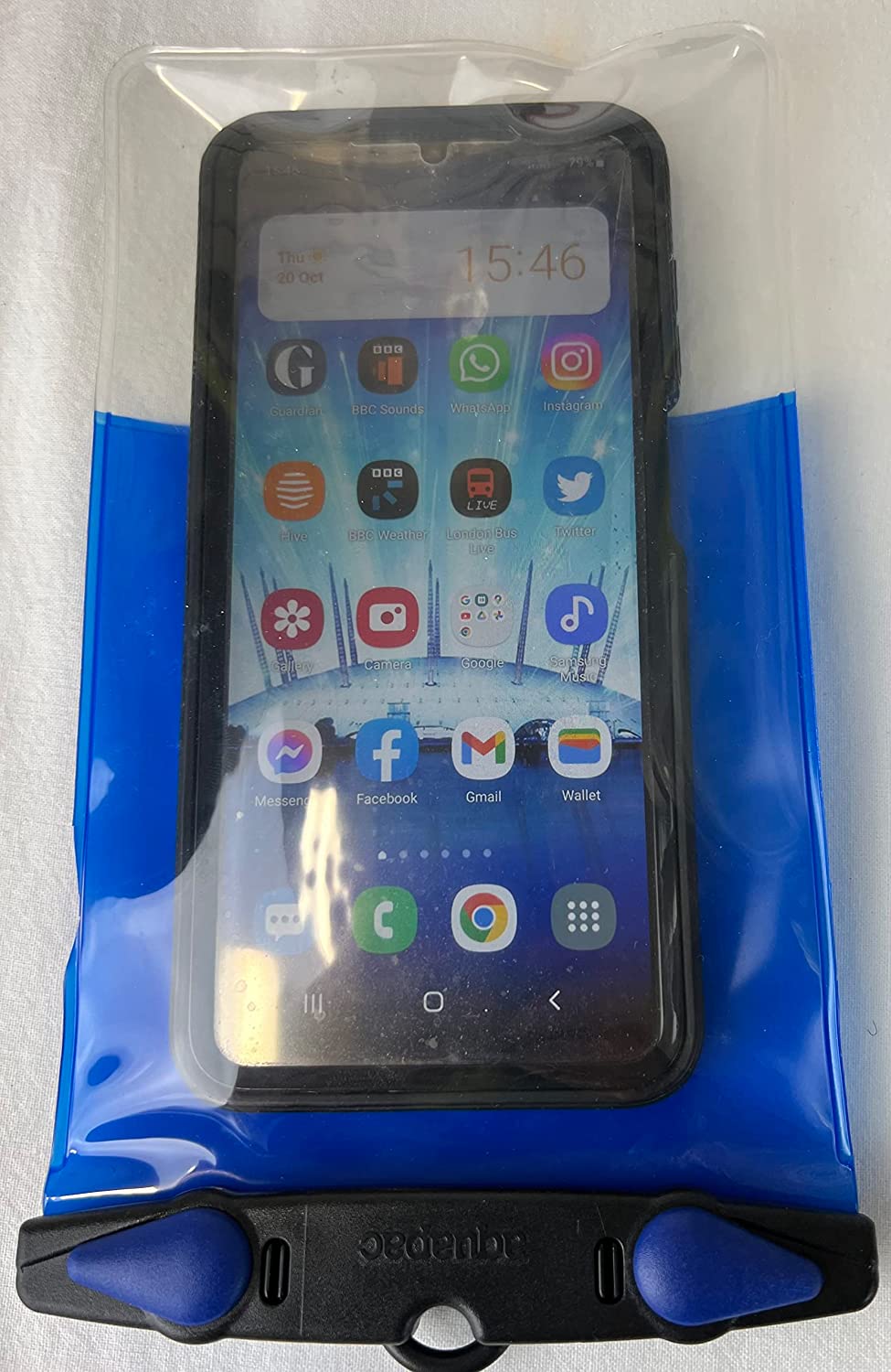 AquaPac Waterproof Phone Case - IPX8 Certified, Universal Fit for iPhone & Android - Perfect for Swimming, Kayaking & Beach Activities