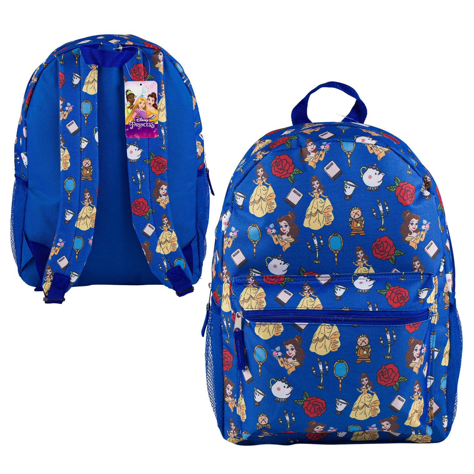 Disney Beauty and the Beast Backpack Set for Girls - 16