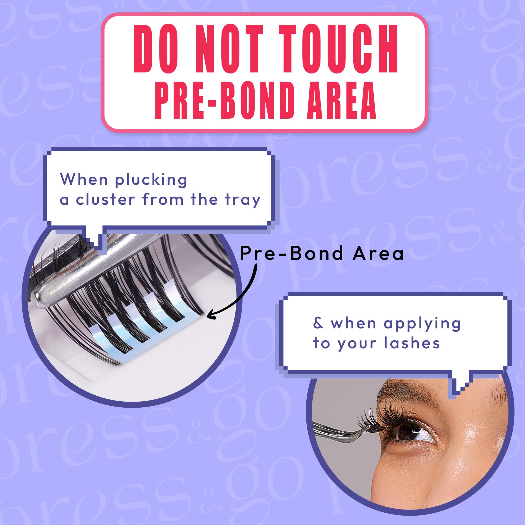 i-ENVY Press&Go Self-Adhesive Eyelash Clusters - No Glue Needed False Lashes, Easy 1-Step Application, Damage-Free & No Residue (Everyday Wispy Style) for Natural Look, Parties & Special Occasions