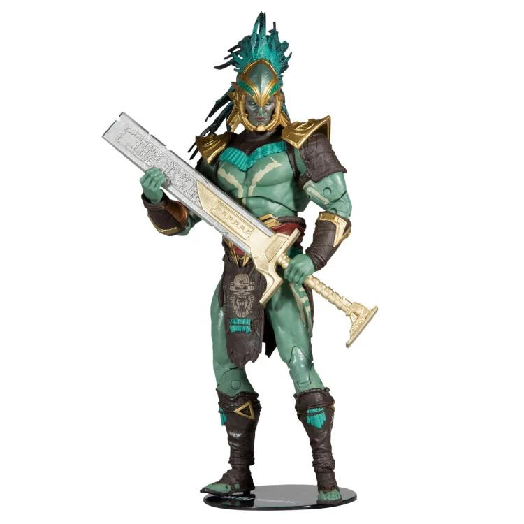 Mortal Kombat 11 Kotal Kahn 7-Inch Collectible Action Figure - Premium Articulated Video Game Character for Fans & Collectors - Perfect for Display, Gaming Battles & Cosplay