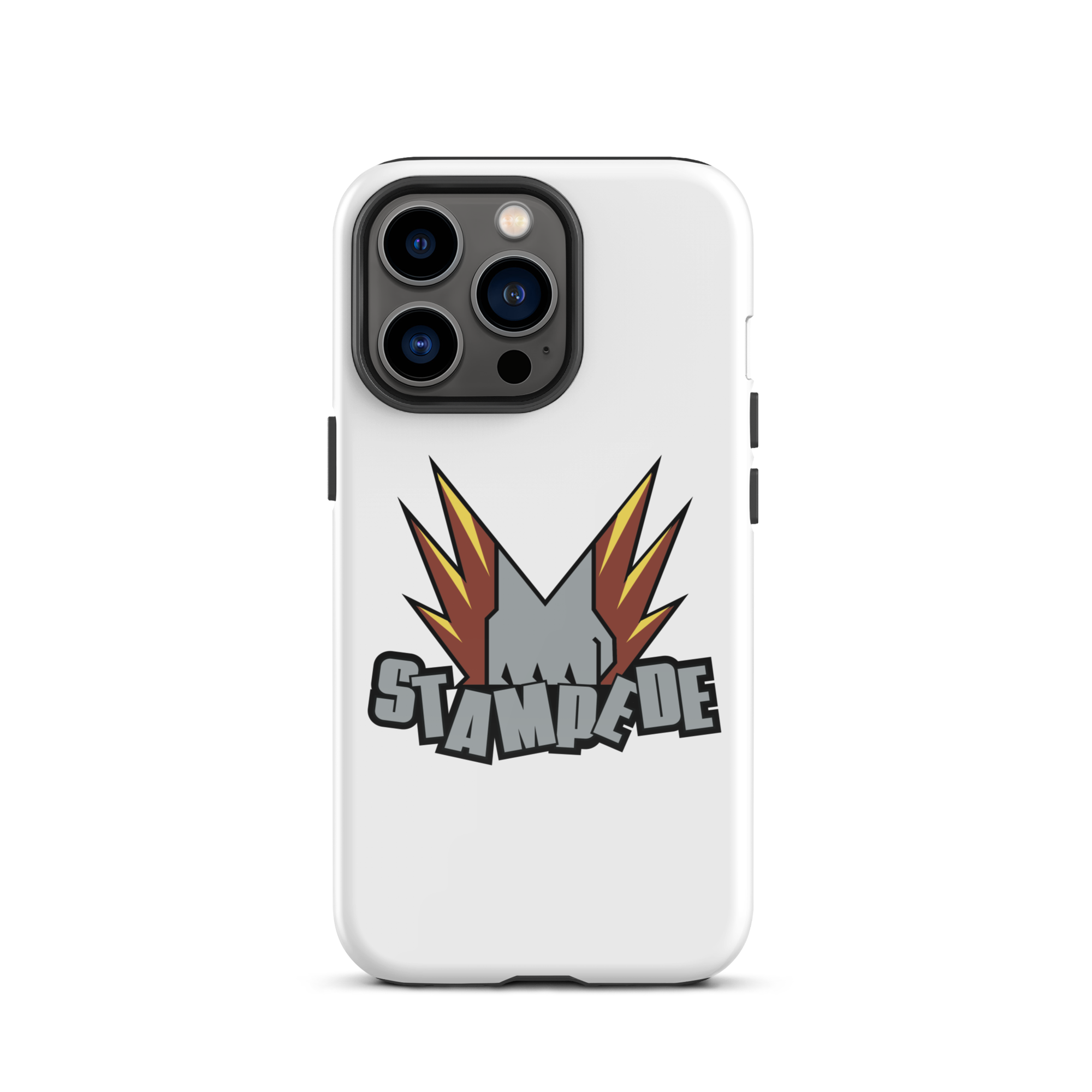Zoo Jitsu Fighters Stampede Durable Shockproof iPhone Case - Perfect for Outdoor Adventures & Extreme Sports Protection
