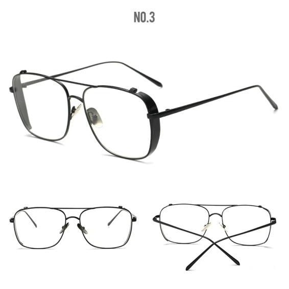 Stylish Peyton Metal Square Glasses Frame - Trendy Eyewear for Men & Women | Perfect for Reading, Driving & Fashion Accessories