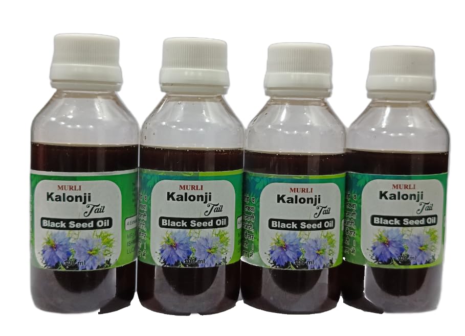 100% Pure Kalonji Oil (Black Seed Oil) - 50ml Bottle for Hair Growth, Skin Care & Immune Support - Cold Pressed & Natural Remedy for Wellness & Beauty