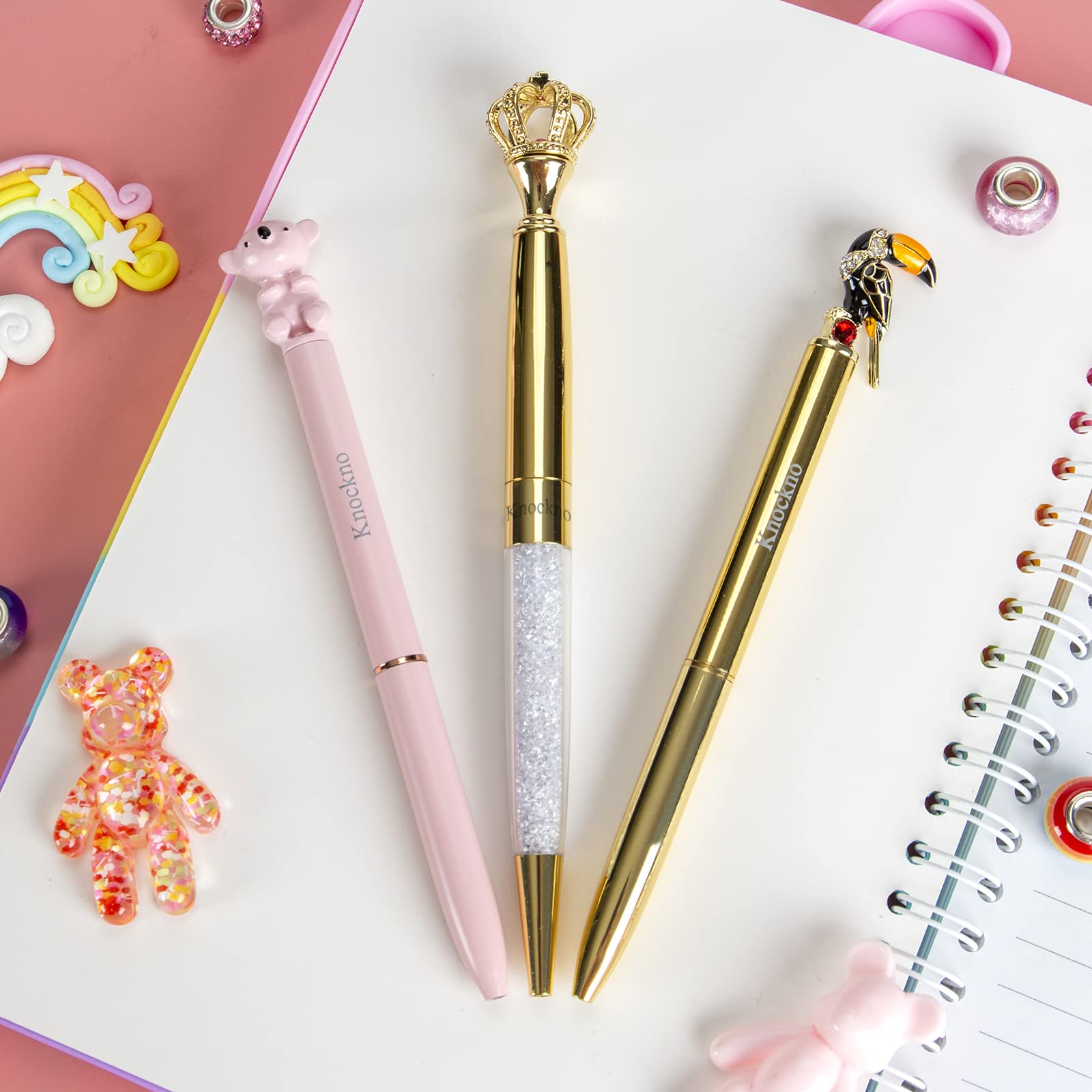 Cute Toucan Pen - Unique Gift for Women, Kids & Office - with Extra Refill for School & Party